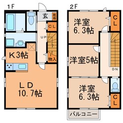 ロジェスティーズの物件間取画像